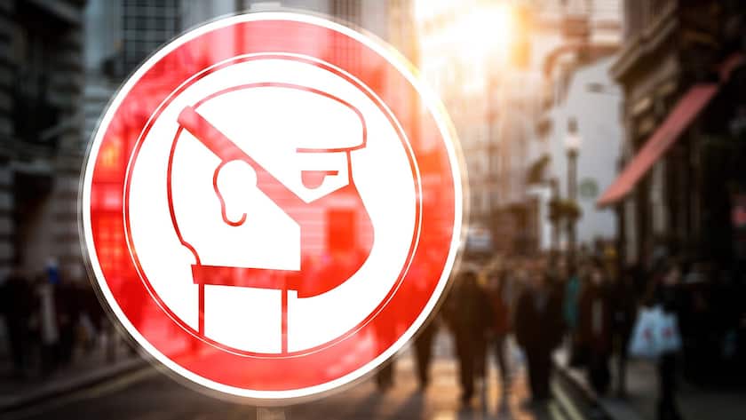 Mund- und Atemmasken sind in Asien weit verbreitet.