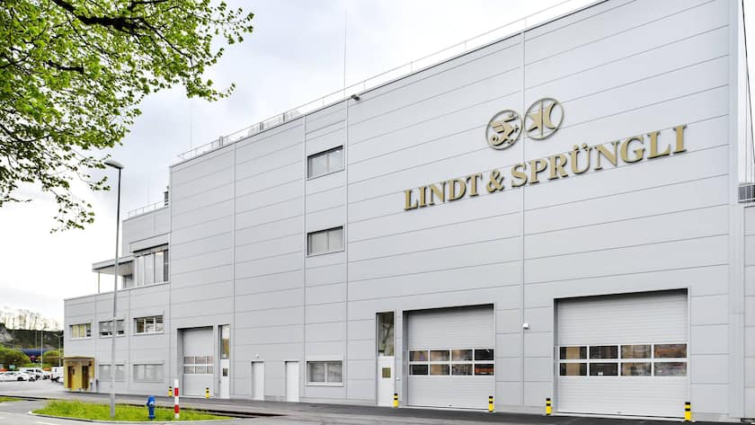 Ein Produktionsstandort von Lindt&Sprüngli.