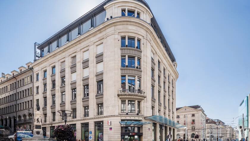 Der Sitz in Genf von PSP Swiss Property