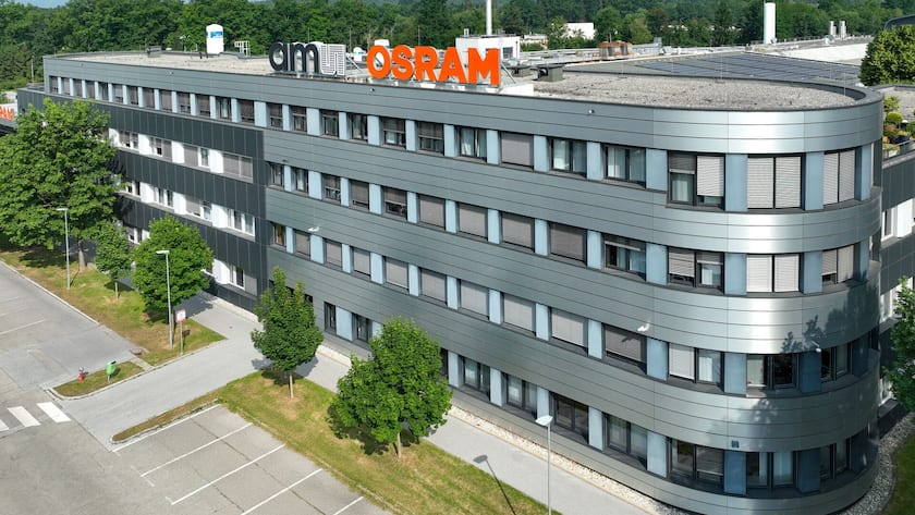 Hauptsitz von Ams Osram in Premstätten, Österreich.