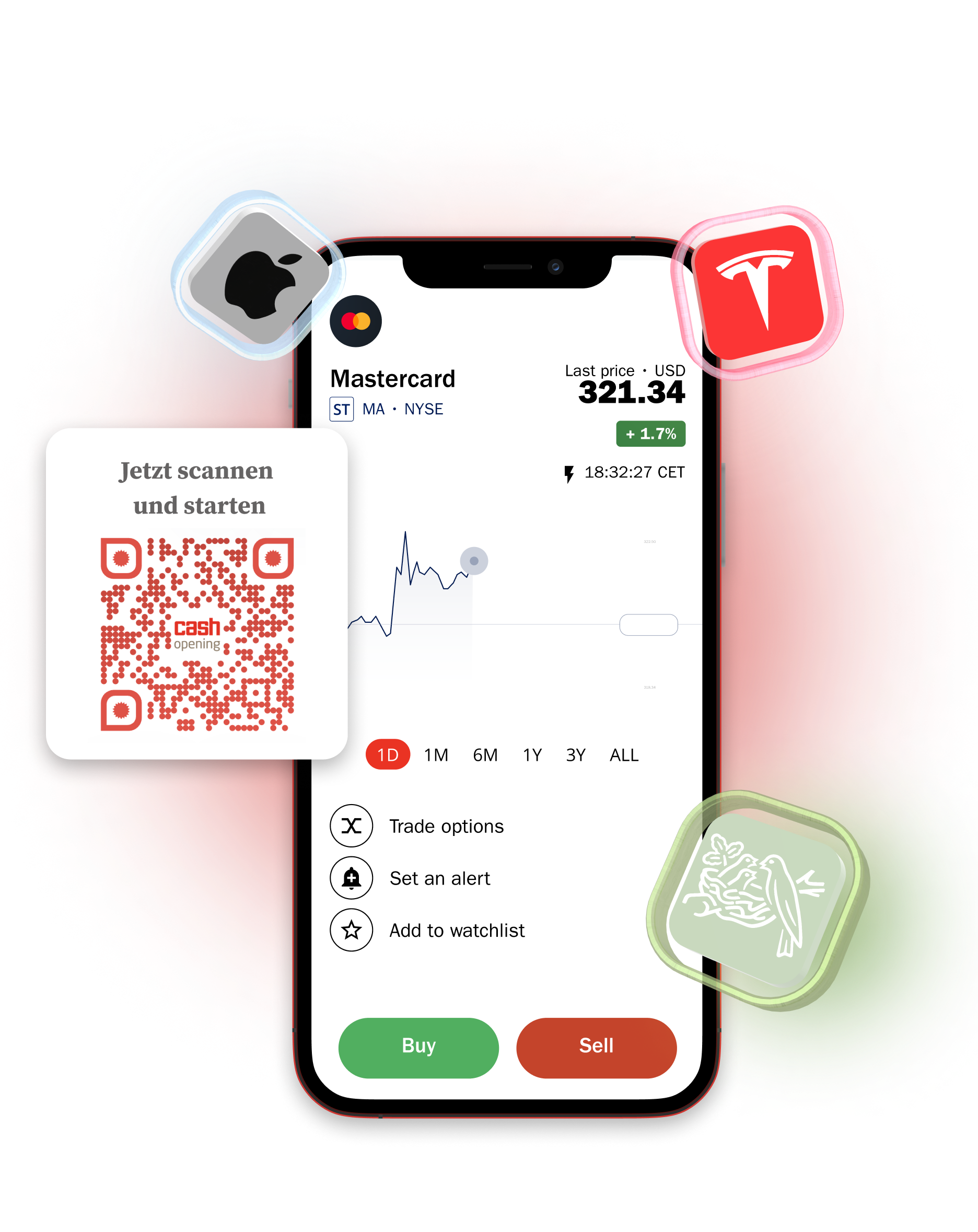 Mobile Trading App DE
