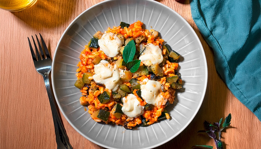 Risotto alla Puttanesca