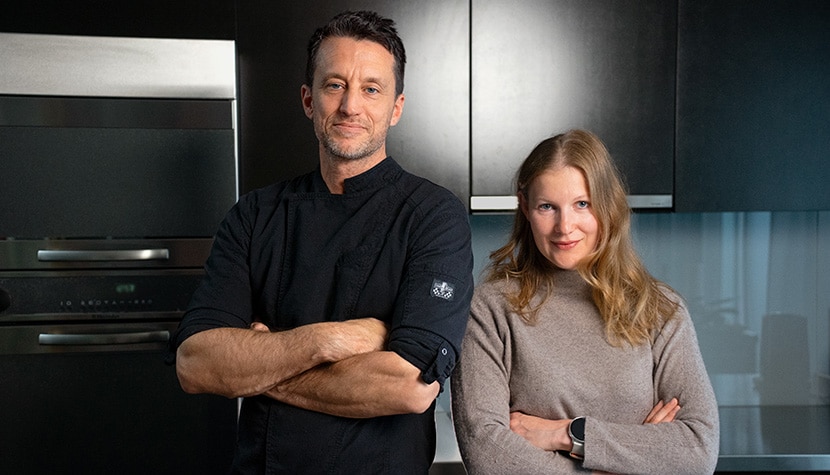 Setzen auf qualitativ hochwertige Zutaten: Tina Locher, Ernährungsberaterin BSc SVDE, und Küchenchef Stefan Kraus von Tom Tasty.