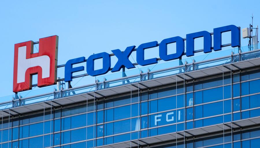 Foxconn-Logo in Taiwan.