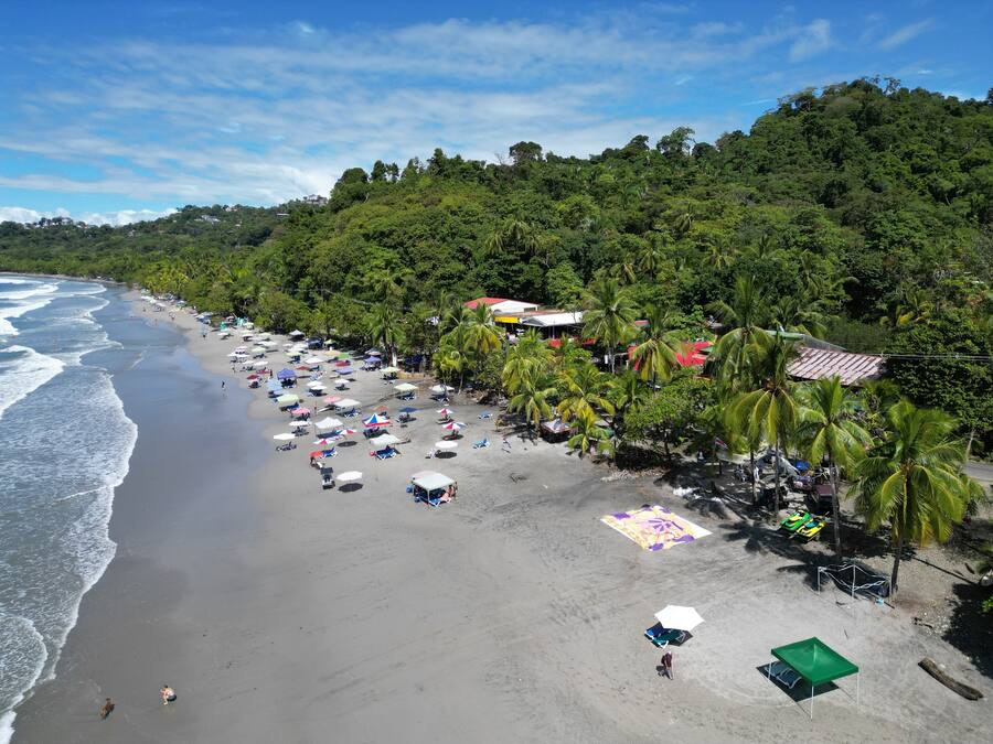 Costa Rica, Manuel Antonio Beach Espadilla Beach.