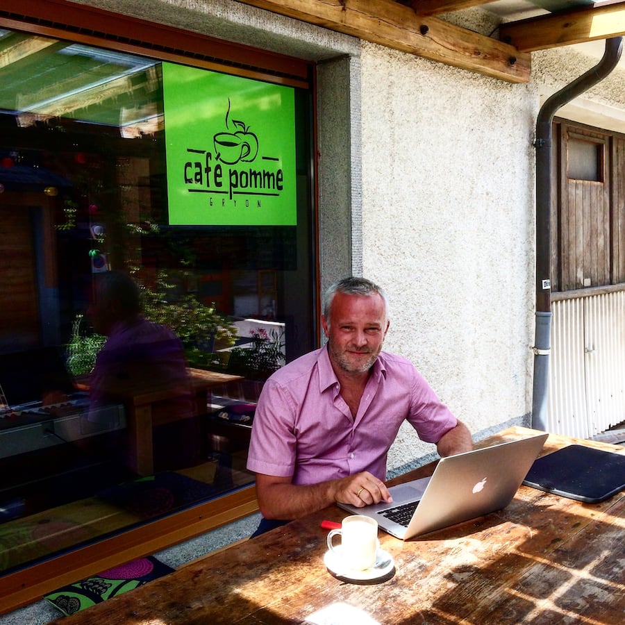 «Ich fand den Gedanken toll, Krimiautor zu werden», so der Schriftsteller.