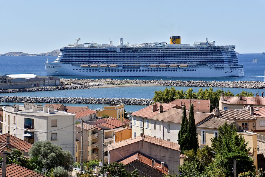 Die Costa Toscana in Marseille 2022.