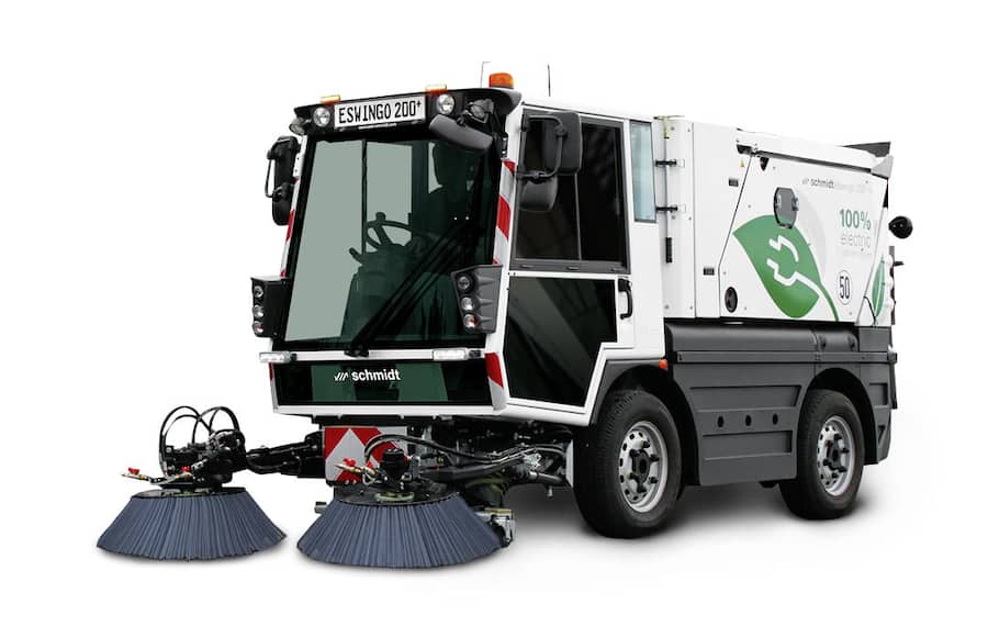 Verkaufsschlager eSwingo 200 putzt elektrisch, zehn Stunden lang.