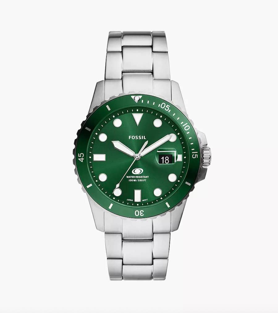 Für die Fossil Blue Dive zahlt man im Netz ungefähr 160 Franken.