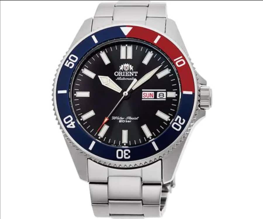 Die Pepsi Orient Mako III ist eine widerstandsfähige und sportliche Automatikuhr.