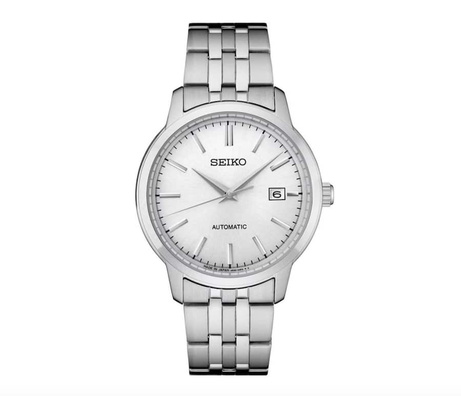 Die mechanische Seiko Gent Automatik sieht um einiges teurer aus, als sie ist.