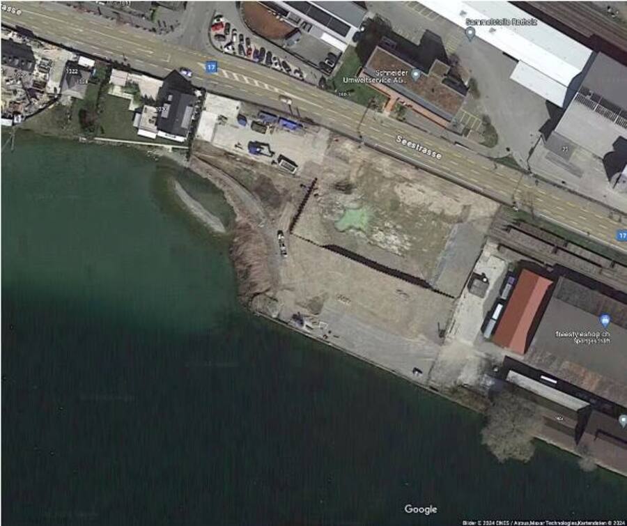 Das Areal Rotholz in Meilen ZH.