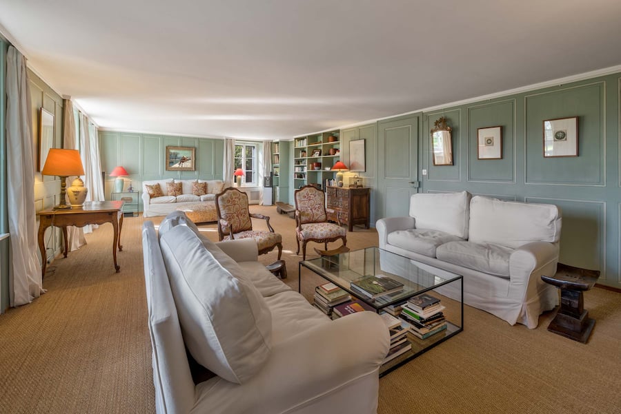 Das Wohnzimmer im "La Paisible".