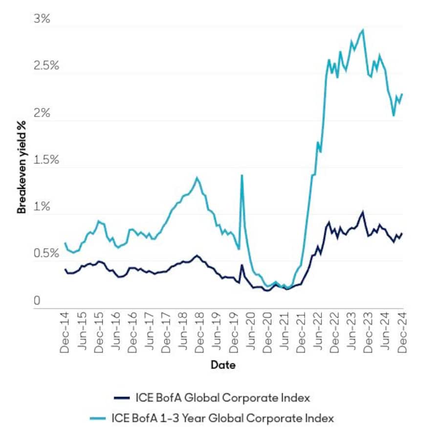 Source: ICE Bank of America March 2025