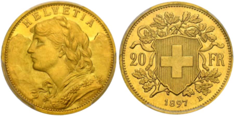 Das «Stirnlockenvreneli» zählt zu den Raritäten der Schweizer Numismatik.