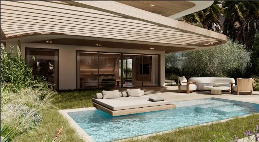 Wohnung in der Überbauung «The Ellinikon» in Athen (Visualisierung: Lamda Development).